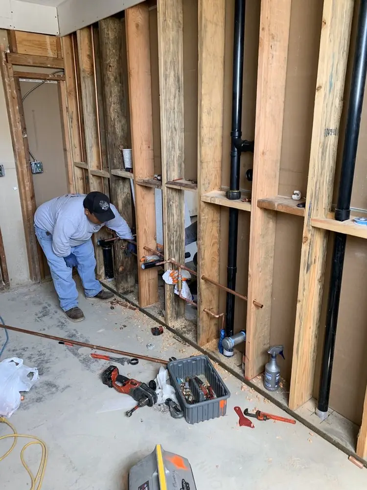 Commercial rough-in plumbing for Water Heater Replacement in Nicholasville